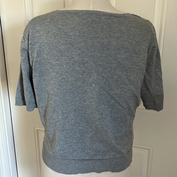 Sundance Cotton & Silk Floral Cardigan - Picture 5 of 7